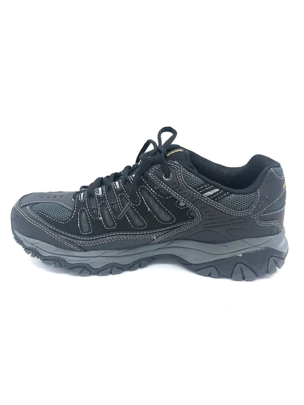 'Skechers' Men's After Burn-Memory Fit - Black / Charcoal