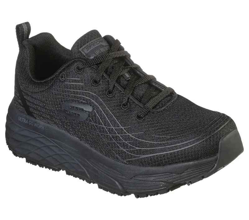 'Skechers' Women's Work Relaxed Fit: Max Cushioning Elite SR - Black