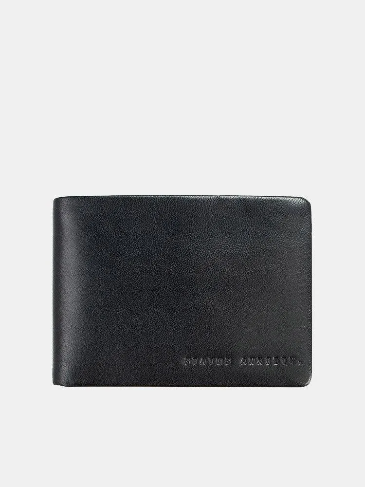 Status Anxiety Jonah Wallet - Black