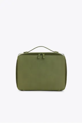 The Cosmetic Case in Olive