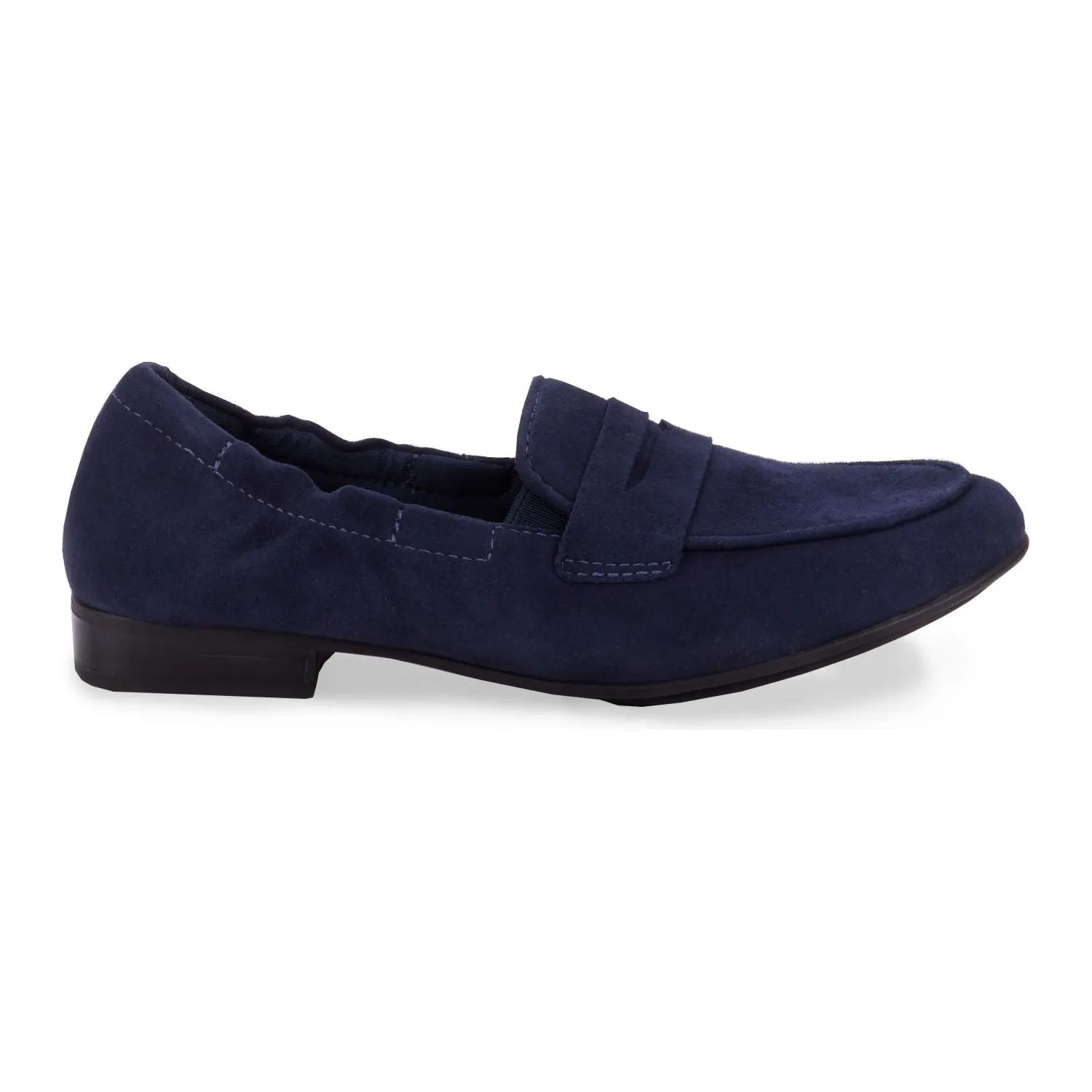 Trish Navy Slip On Shoes