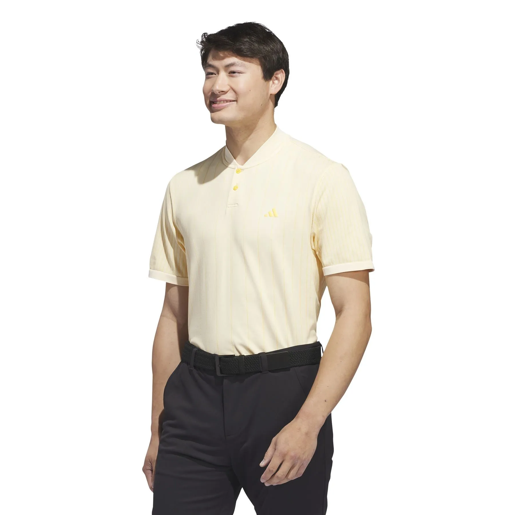 Ultimate365 Regular Fit Tour Blade Collar Primeknit Polo Ivory - SS24