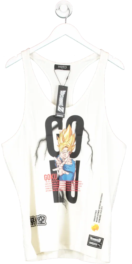 Vanquish Cream Dbz Stringer Vest UK XL