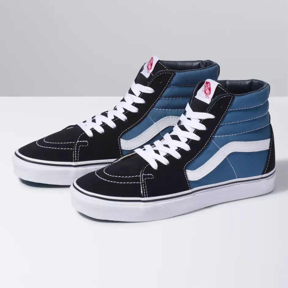 VANS SK8-HI Unisex Old Skool Authentic Shoe - Navy