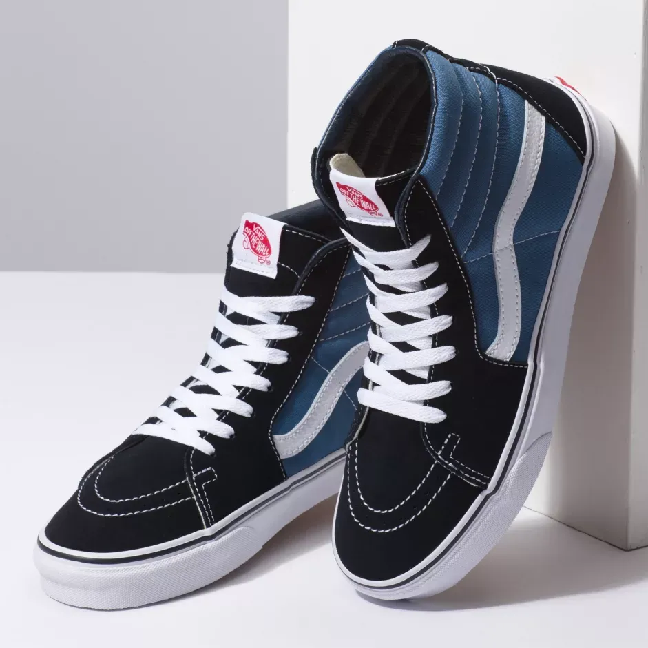 VANS SK8-HI Unisex Old Skool Authentic Shoe - Navy