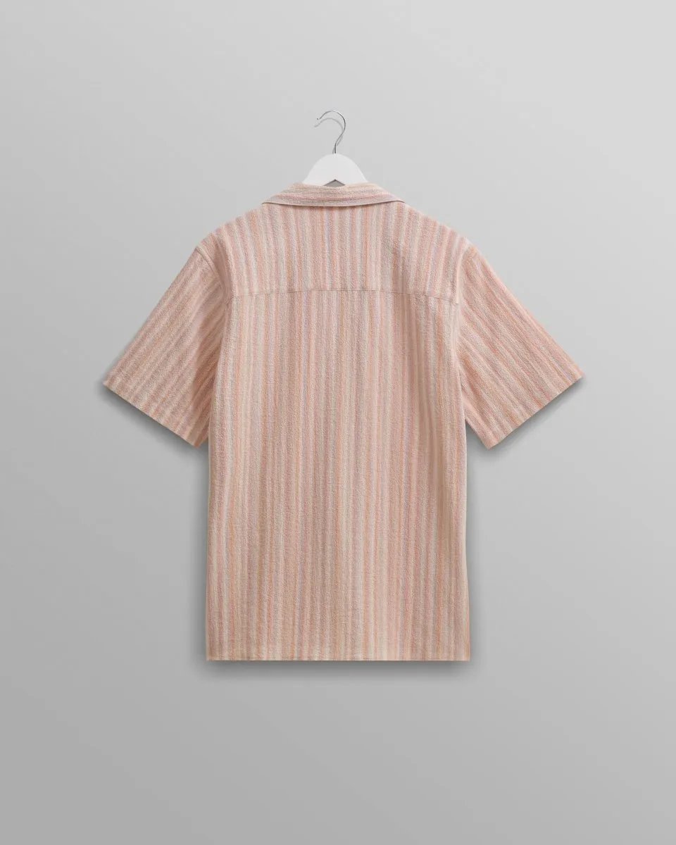 Wax L. DIDCOT SS SHIRT PASTEL STRIPE MULTI