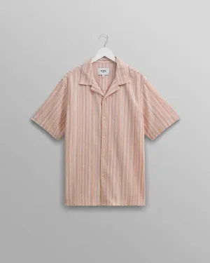 Wax L. DIDCOT SS SHIRT PASTEL STRIPE MULTI