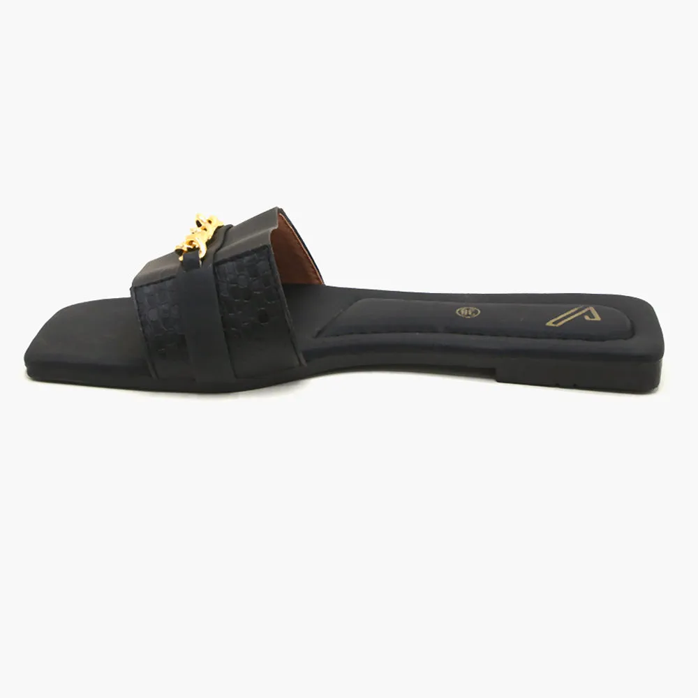 Women's Slipper - Black